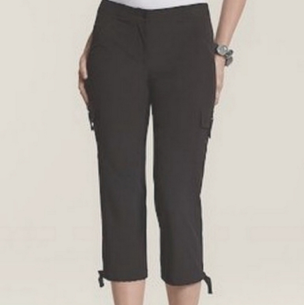 Zenergy By Chico's Neema Dylan Cargo Crop Pants